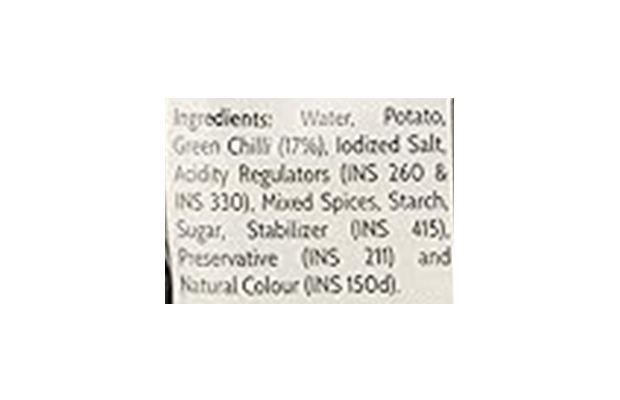 Mother's Recipe Green Chilli Sauce    Pack   