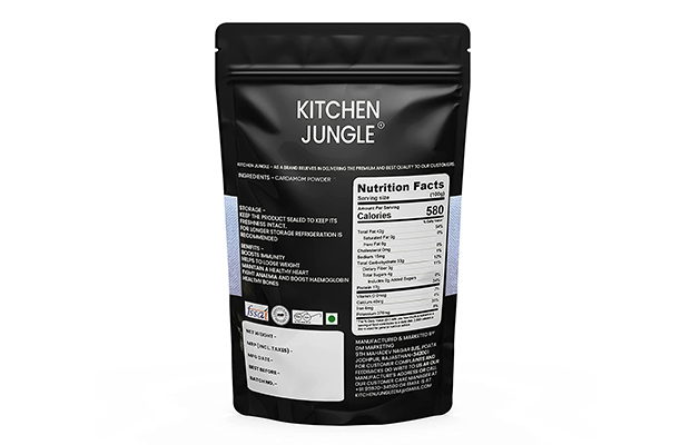 Kitchen Jungle Cardamom Powder    Pack   