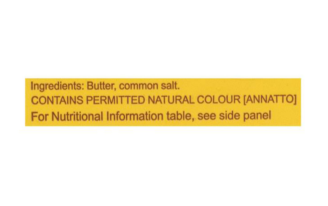 Amul Pasteurised Butter Box 200 grams - GoToChef