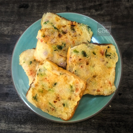 Suji Malai Toast Recipe Suji Malai Toast Recipe