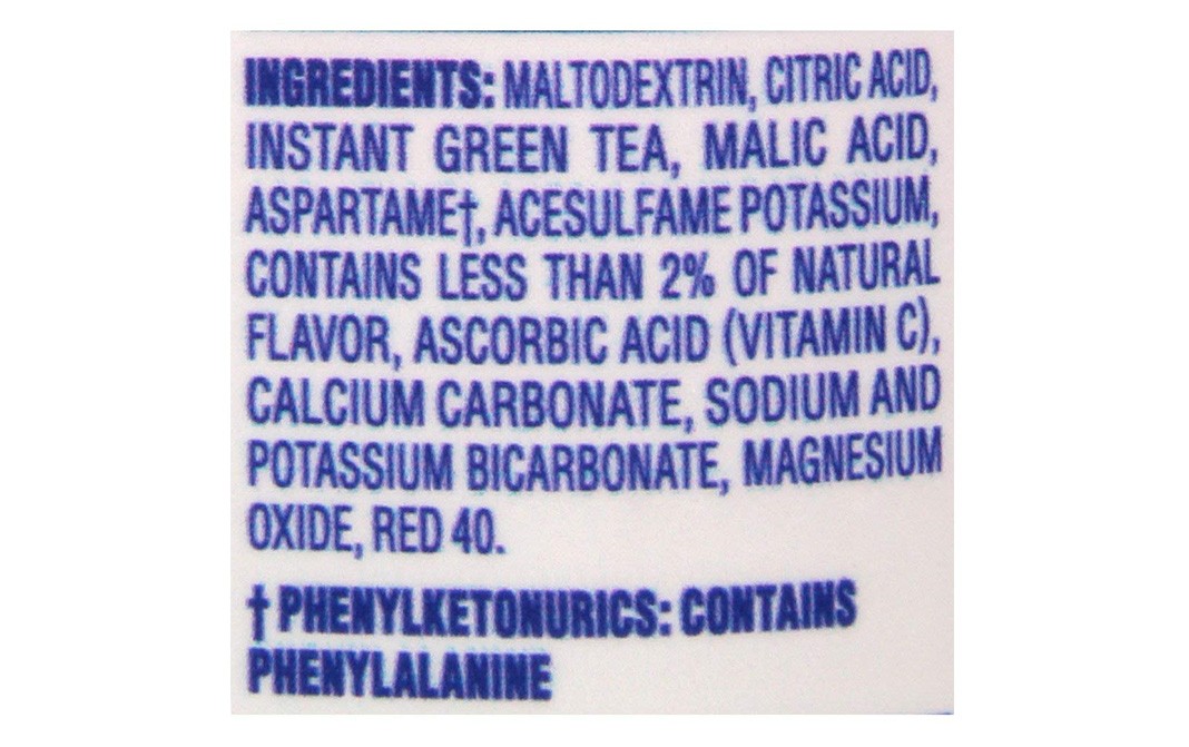 Crystal Light Raspberry Green Tea (Made With Green Tea) Plastic ...