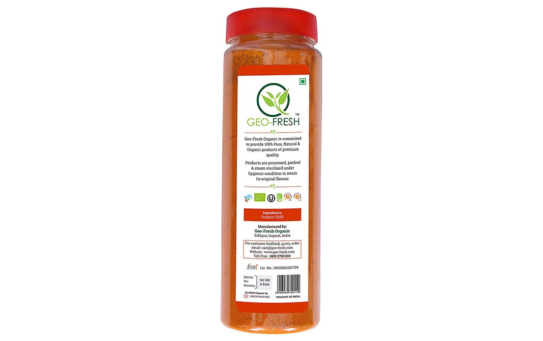 Geo-Fresh Organic Chilli Powder - Reviews | Nutrition | Ingredients ...