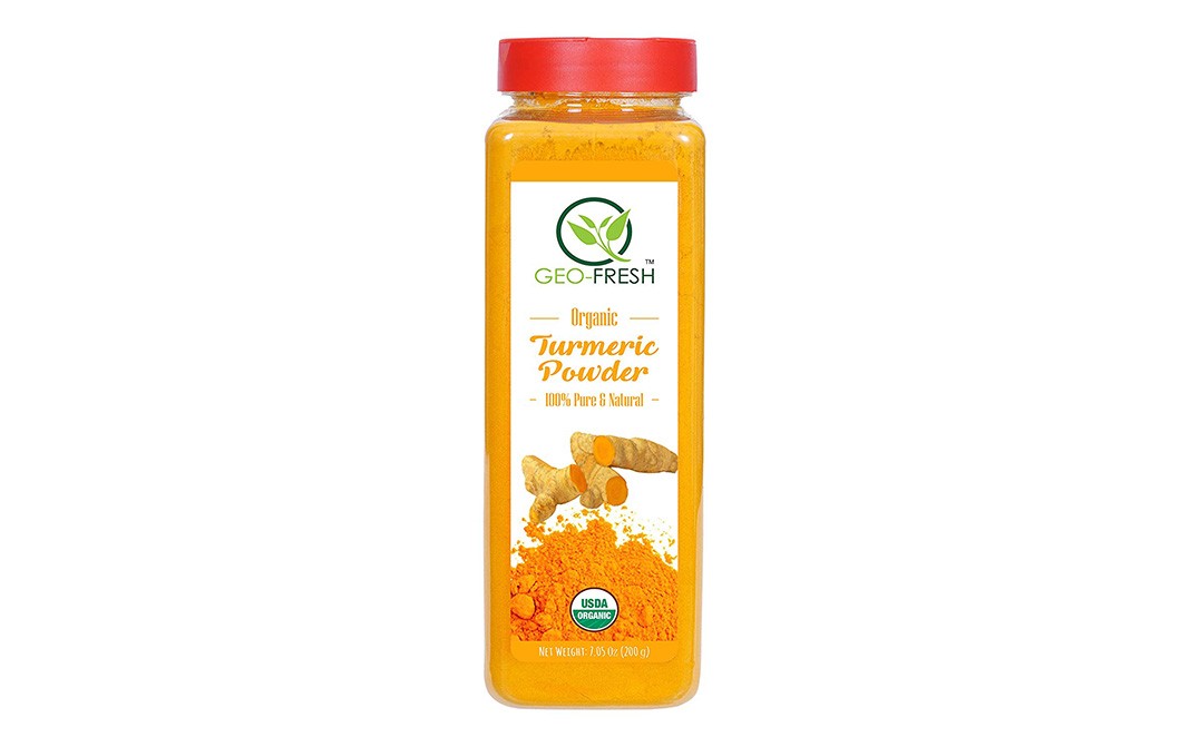 Geo-Fresh Organic Turmeric Powder Bottle 200 grams - GoToChef