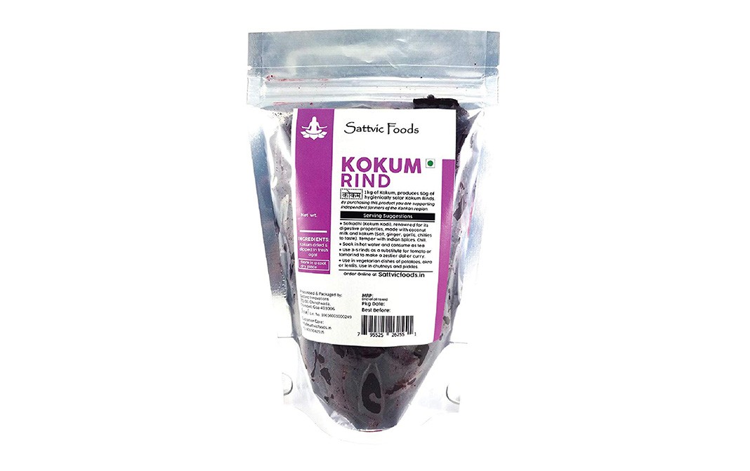 Kokum Rind Powder Sattvic foods Kokum Rind Pack 250 grams - GoToChef
