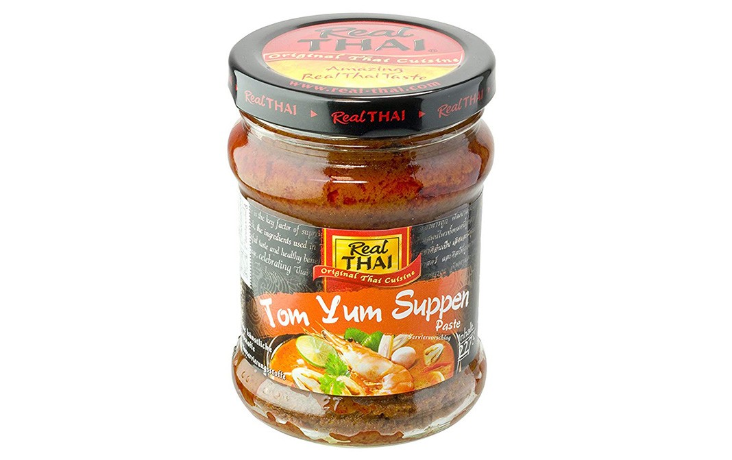 Real Thai Tom Yum Suppen Paste Glass Jar 227 grams - Reviews ...