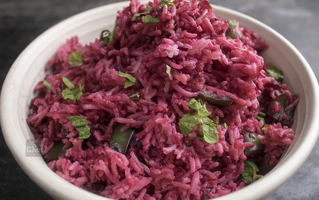Beetroot rice Recipe - GoToChef