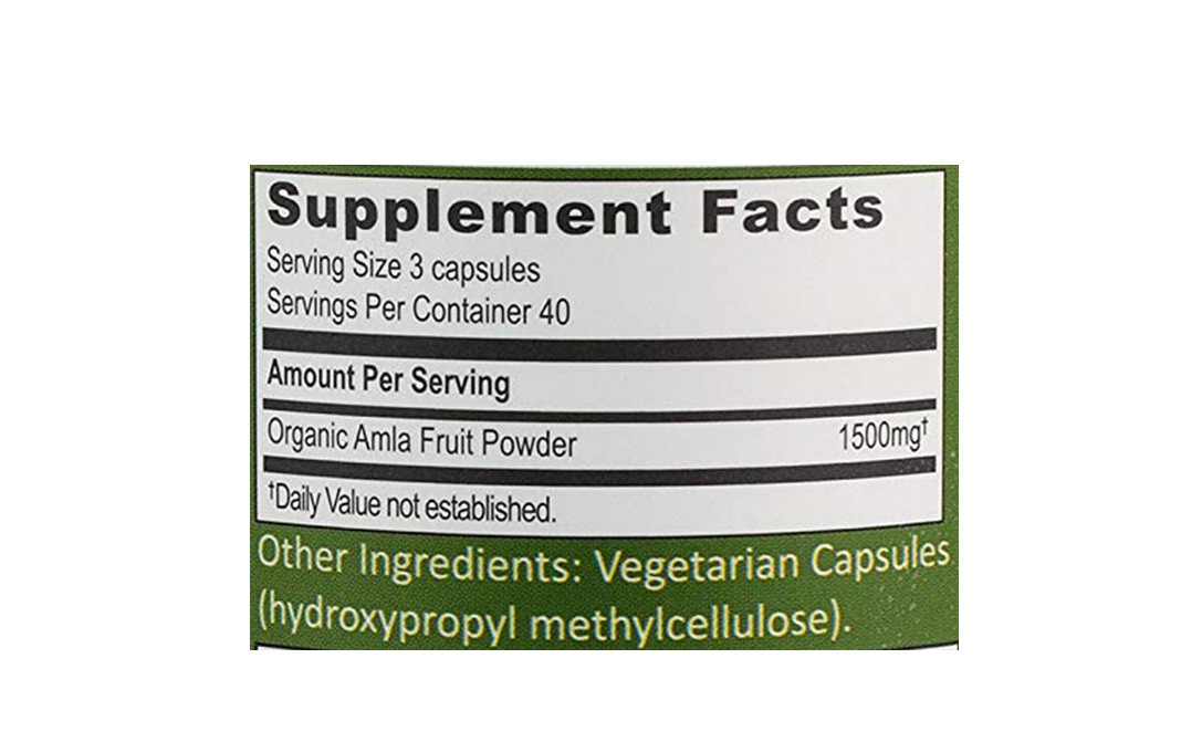 Grenera Amla Capsules    Bottle  60 grams