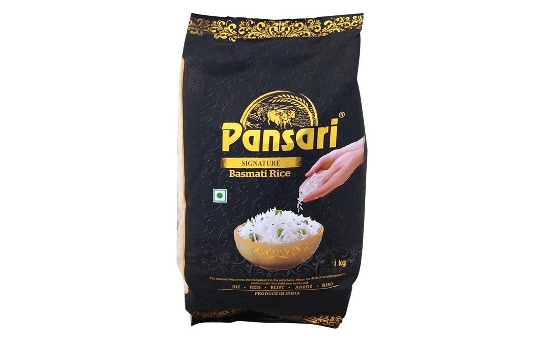 Pansari Signature Basmati Rice Pack 1 kilogram - GoToChef