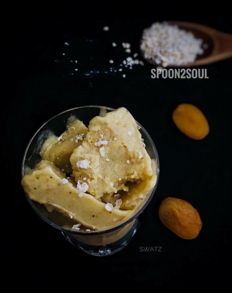 Apricot Oats Yogurt Icecream Recipe Apricot Oats Yogurt Icecream Recipe