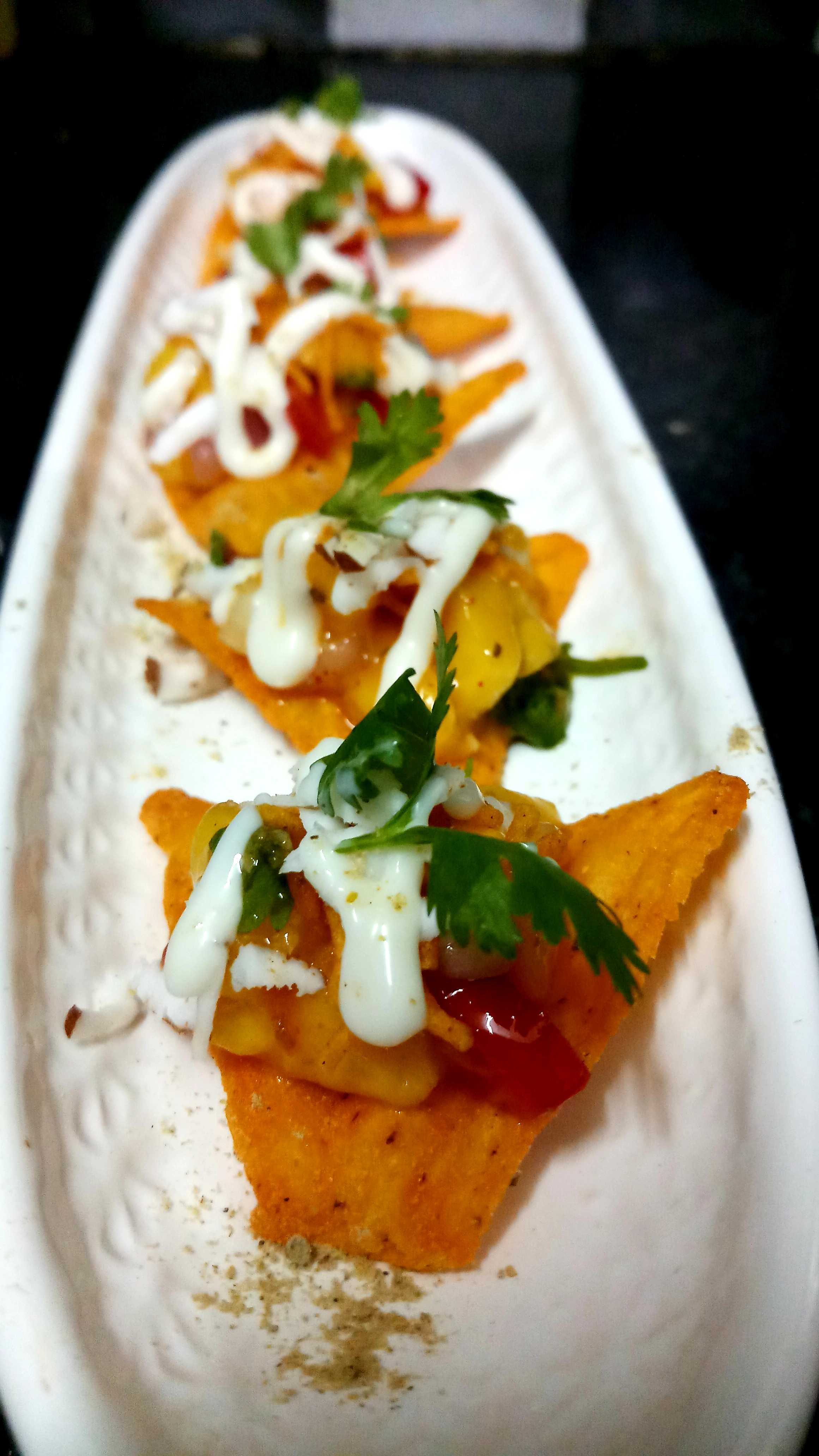 Nachos Mango Salsa Bites Nachos Mango Salsa Bites