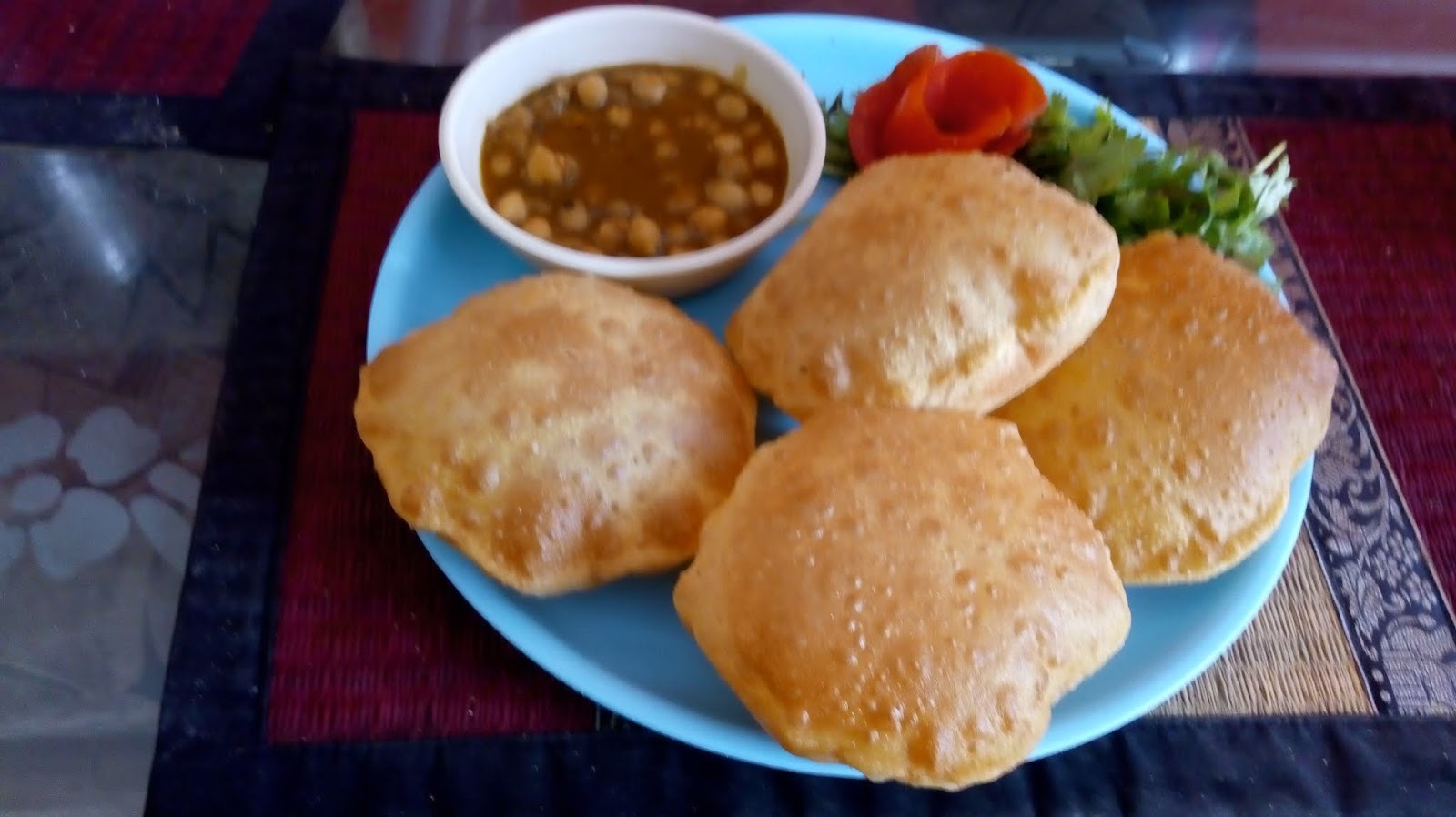 AAM RAS PURI WITH CHOLE AAM RAS PURI WITH CHOLE