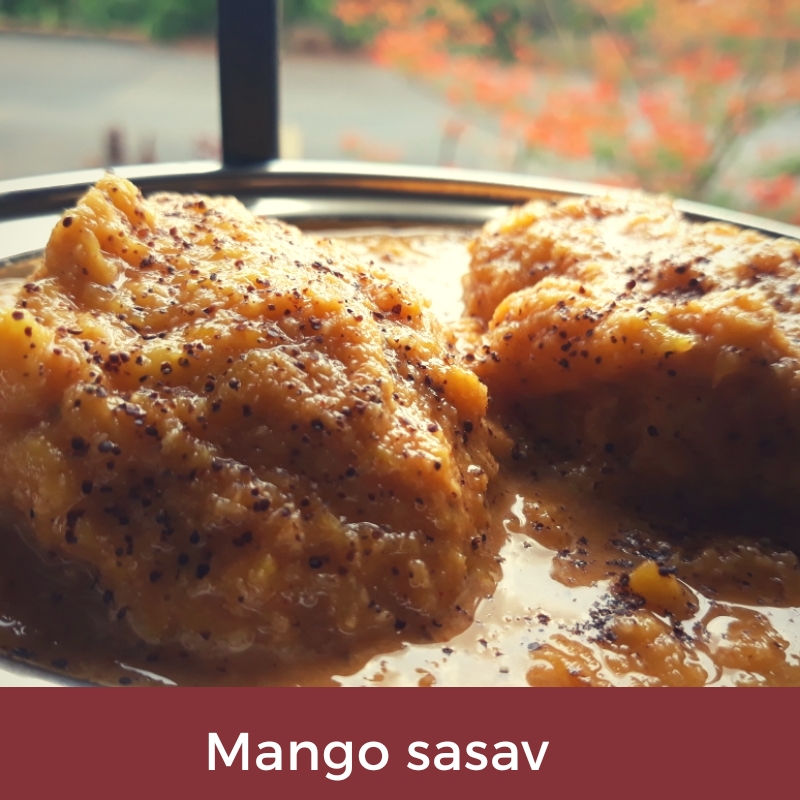 Goan Mango ( Ghonta ) Sansav Recipe Goan Mango ( Ghonta ) Sansav Recipe