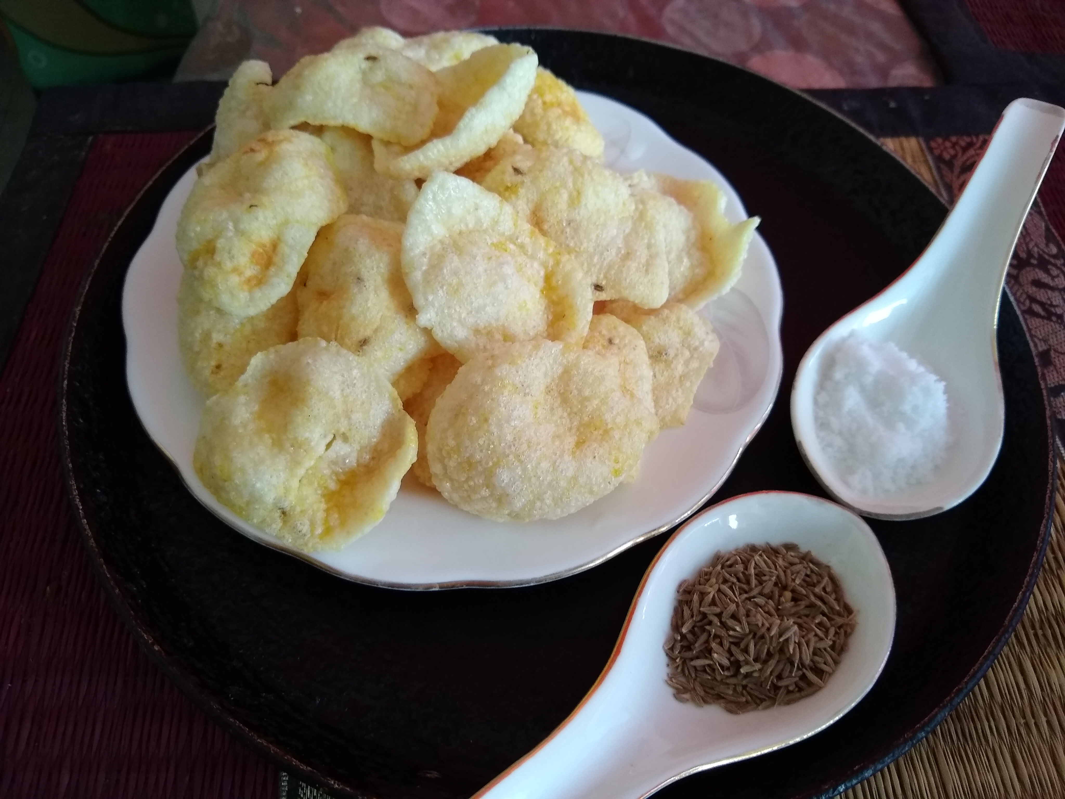 SUJI KE PAPAD Recipe SUJI KE PAPAD Recipe