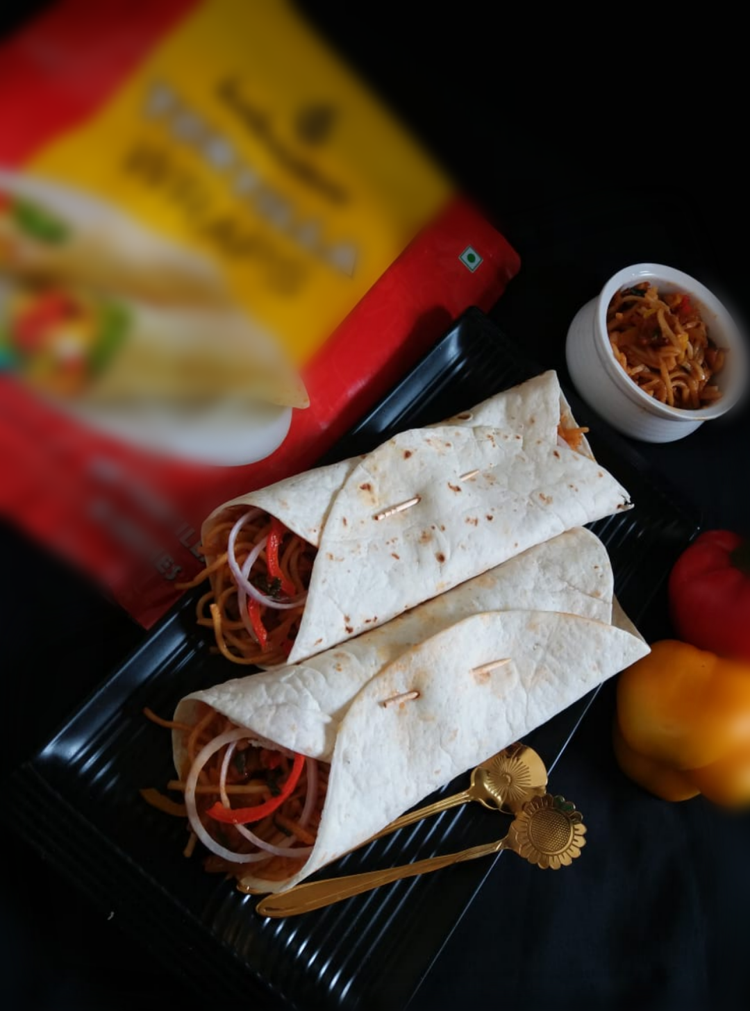 Noodles Tortilla Wrap Recipe Noodles Tortilla Wrap Recipe