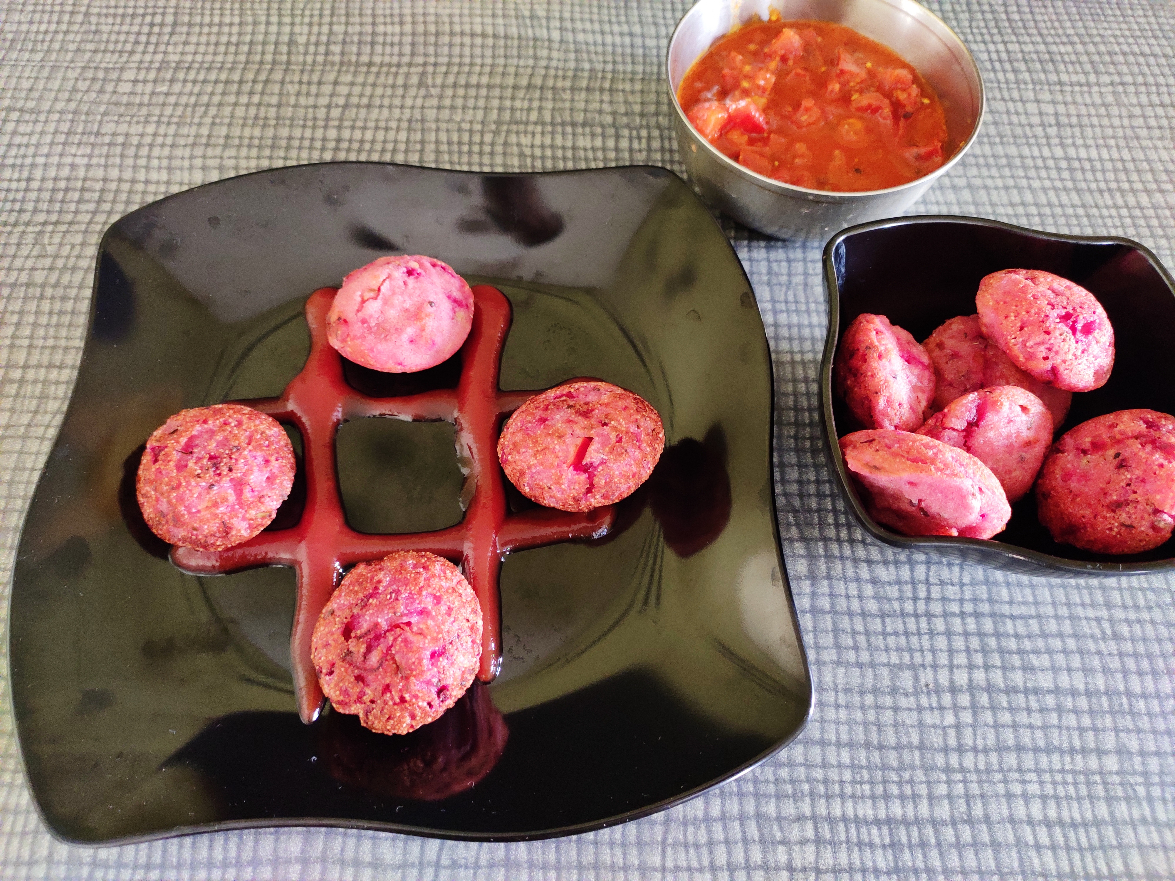 Beetroot and suji appe Recipe Beetroot and suji appe Recipe