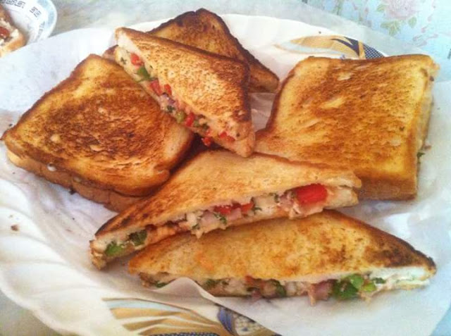 Paneer Capsicum Cheese Sandwich Recipes Paneer Capsicum Cheese Sandwich Recipes