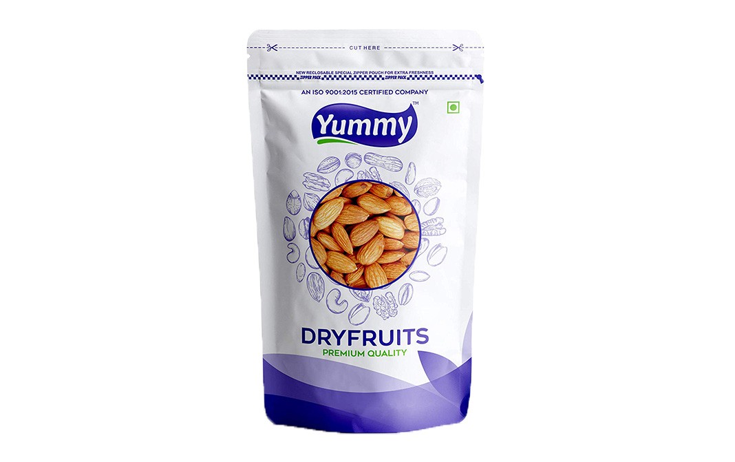 Yummy Almonds0   Pack  250 grams