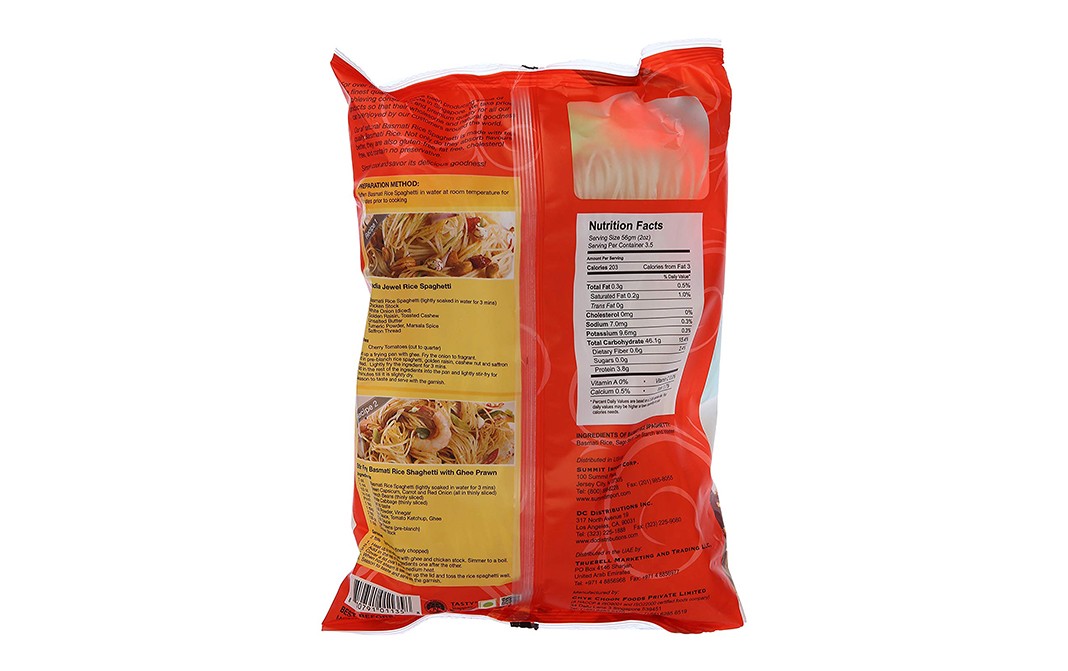 Peacock Basmati Rice Spaghetti Pack 200 grams - GoToChef