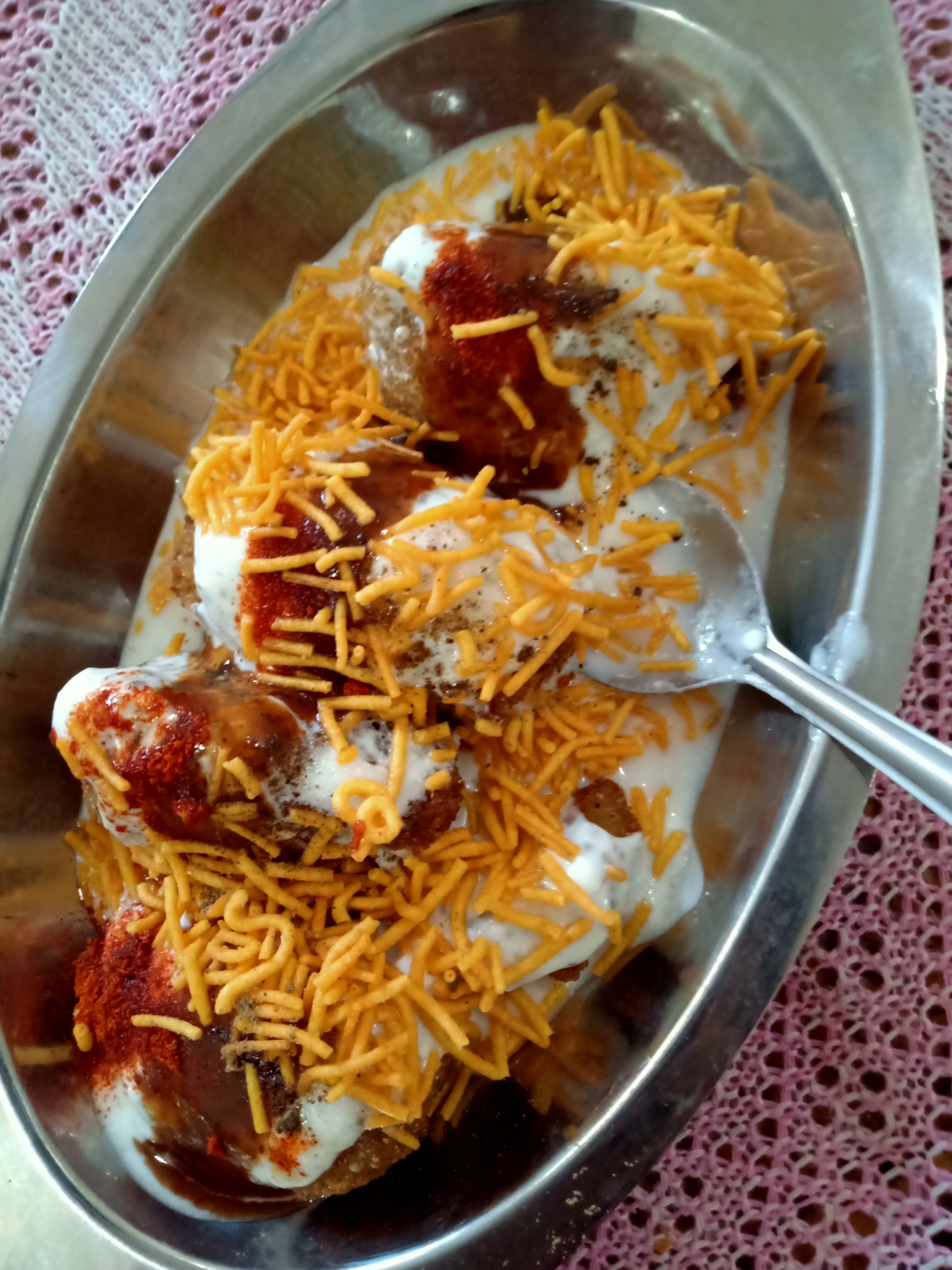Leftover rice dahi bada Recipe Leftover rice dahi bada Recipe