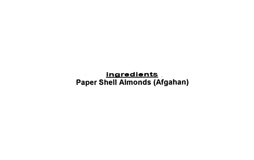 Navjeevan Paper Shell Almonds (afghan) Pack 250 grams - GoToChef