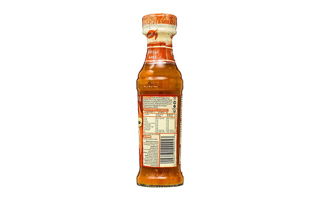 Nando's Peri- Peri Sauce Medium Glass Bottle 125 grams - GoToChef