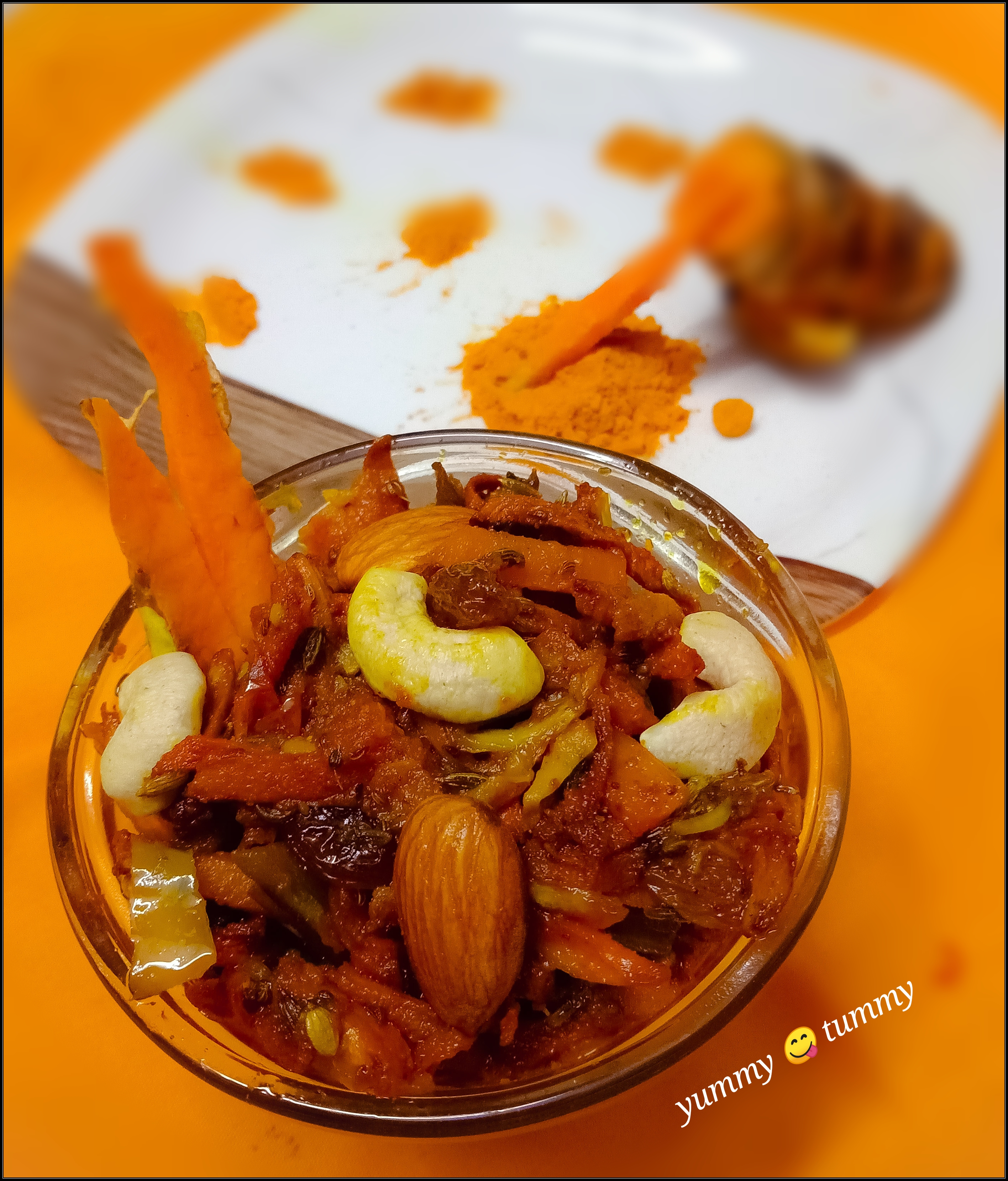 Fresh Turmeric Root Curry / Kacchi Haldi ki Sabzi  In Shahi style Recipe Fresh Turmeric Root Curry / Kacchi Haldi ki Sabzi  In Shahi style Recipe