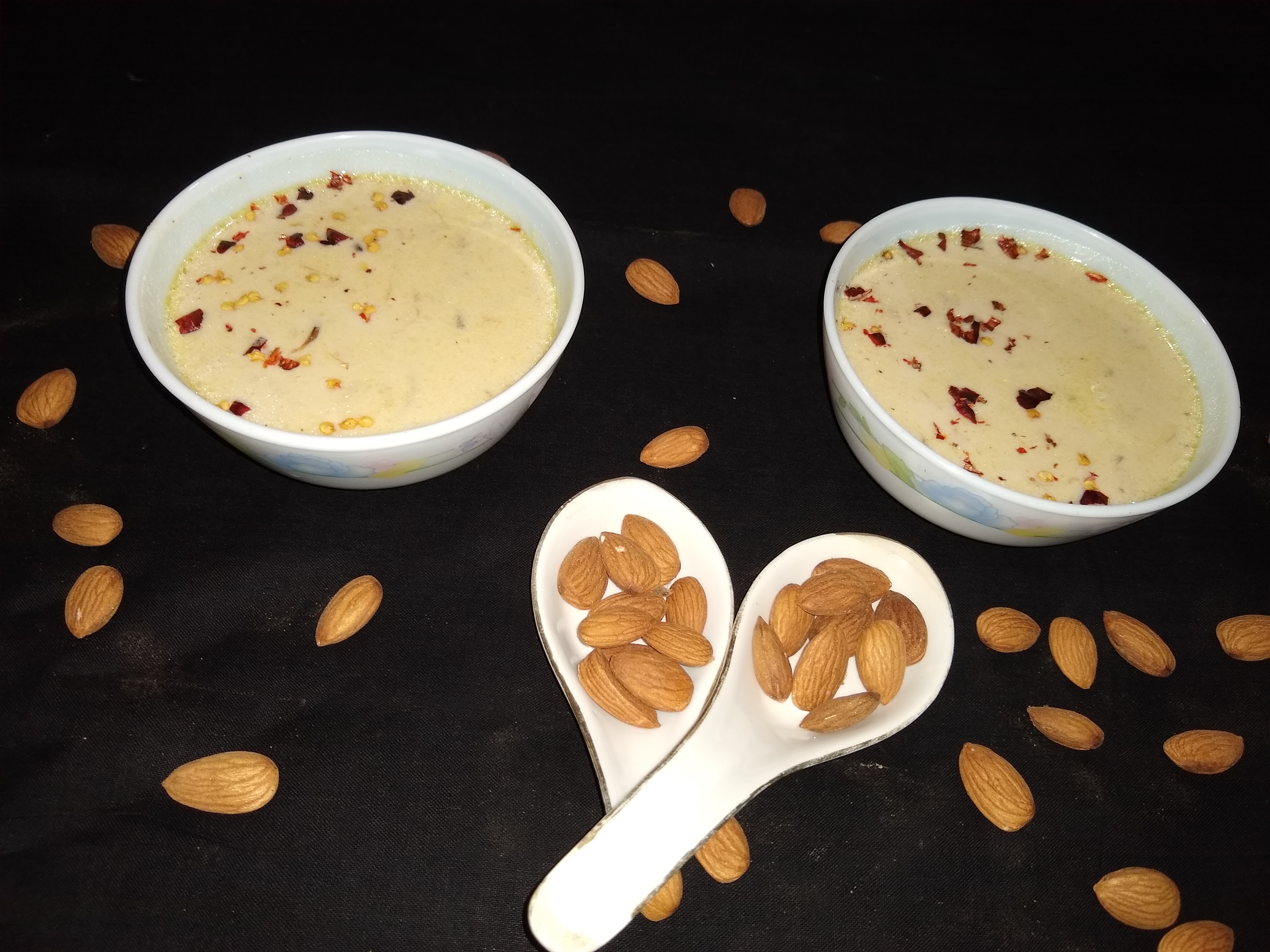 ALMOND SOUP/BADAM SOUP RECIPE ALMOND SOUP/BADAM SOUP RECIPE