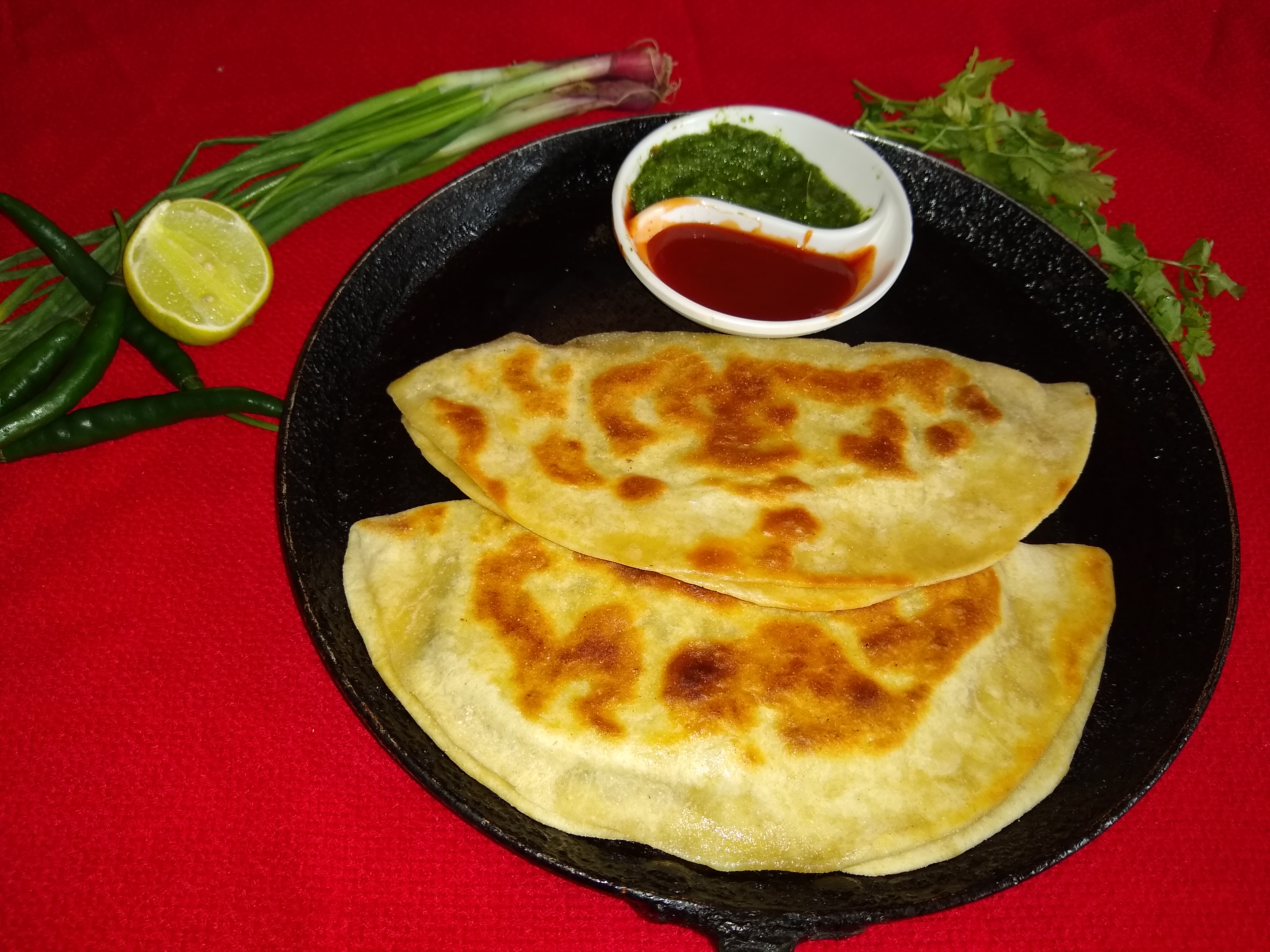 BOLANI PARATHA/AFGHANI PARATHA RECIPE BOLANI PARATHA/AFGHANI PARATHA RECIPE