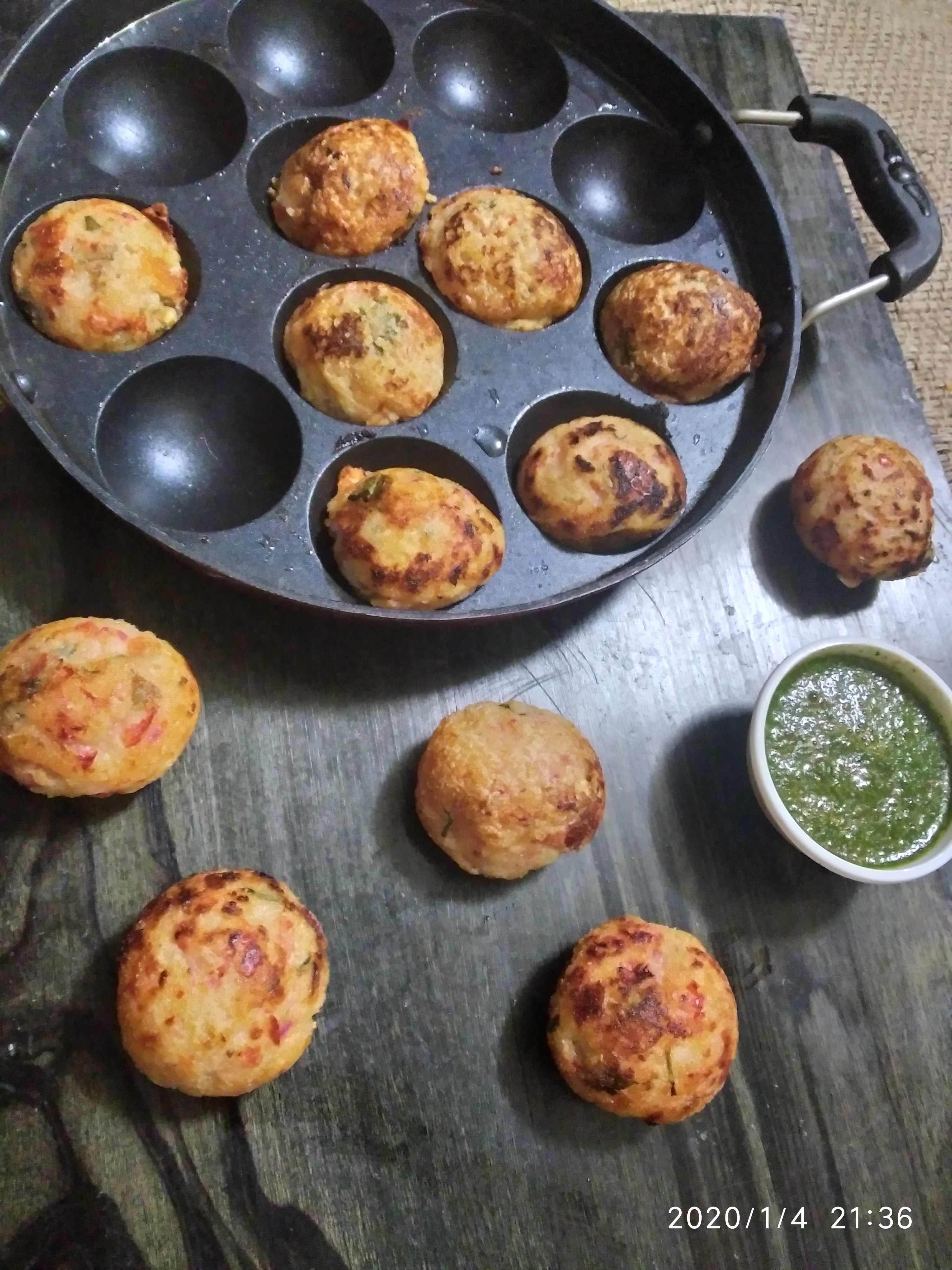 Instant tava appe Recipe Instant tava appe Recipe