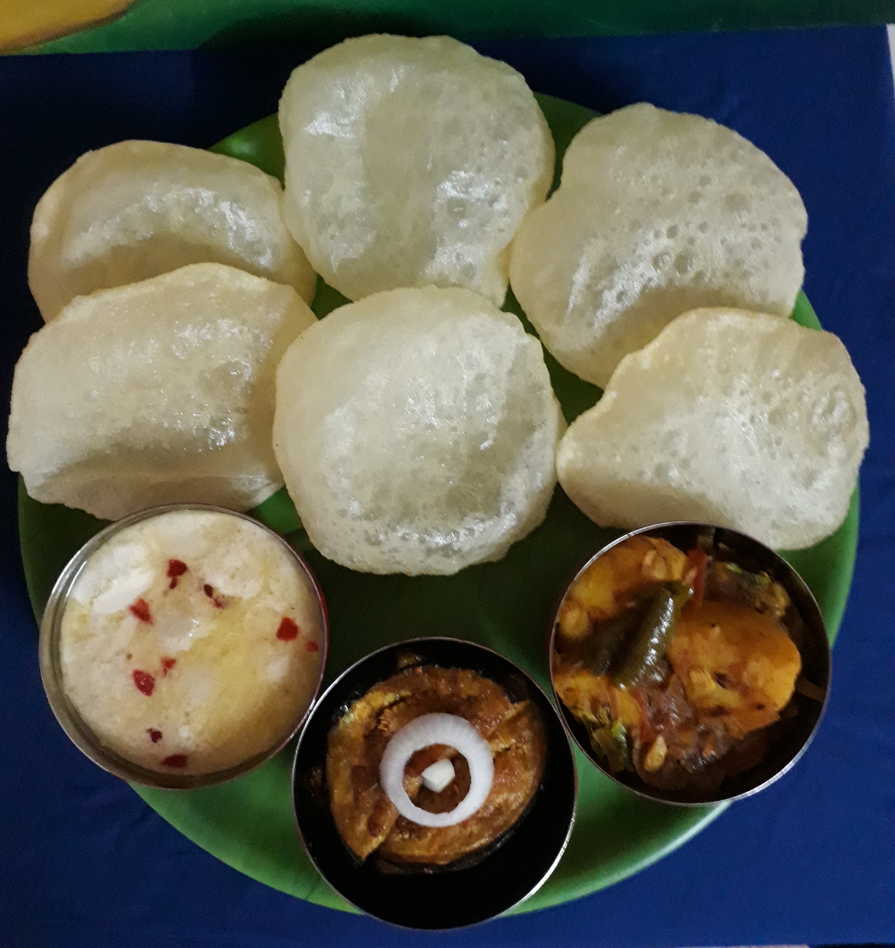 Bengali special Breakfast thali Recipe Bengali special Breakfast thali Recipe