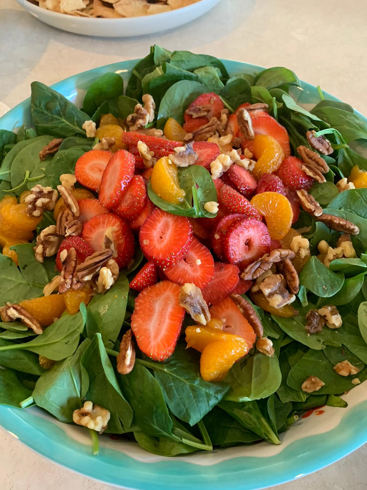 Spinach Strawberry Salad Recipe Spinach Strawberry Salad Recipe