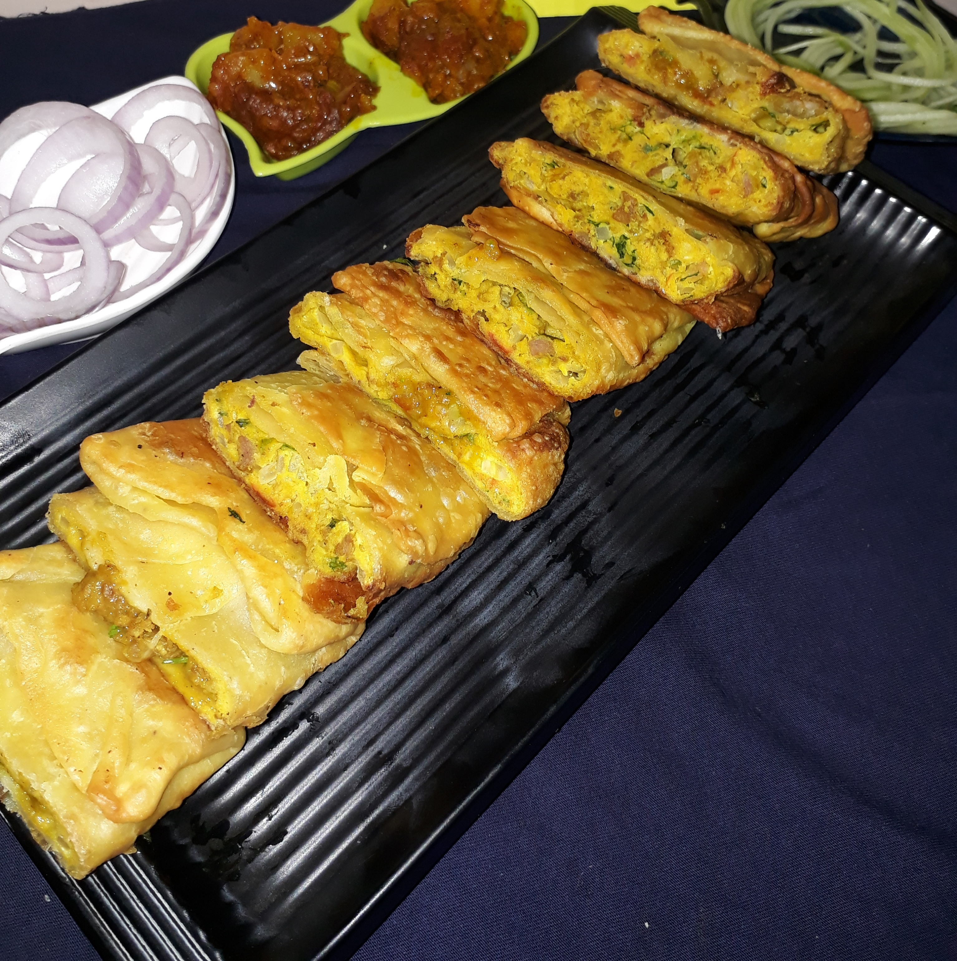 Mughlai Paratha Recipe Mughlai Paratha Recipe