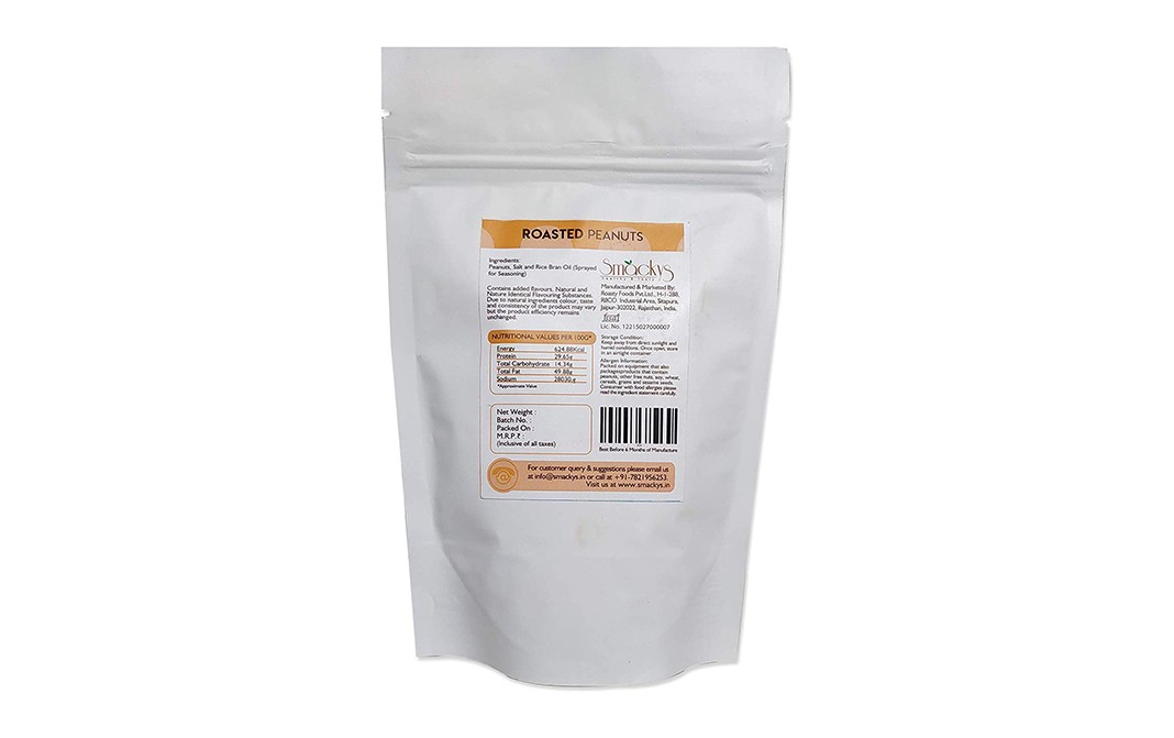 Smackys Roasted Peanuts Pack 127 grams - GoToChef