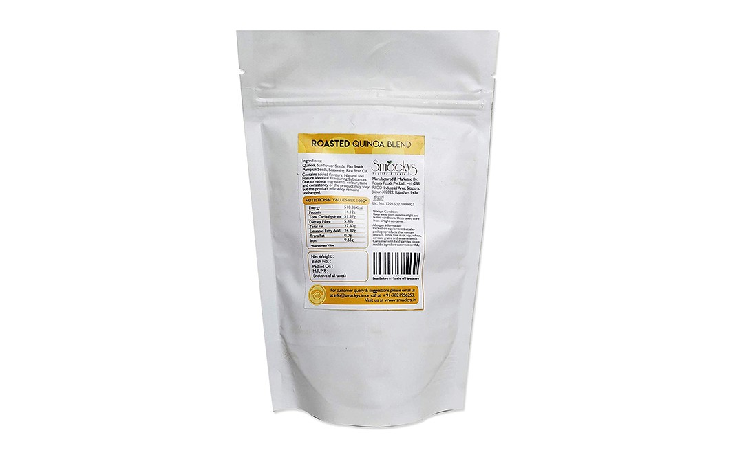 Smackys Roasted Quinoa Blend Pack 127 grams - GoToChef