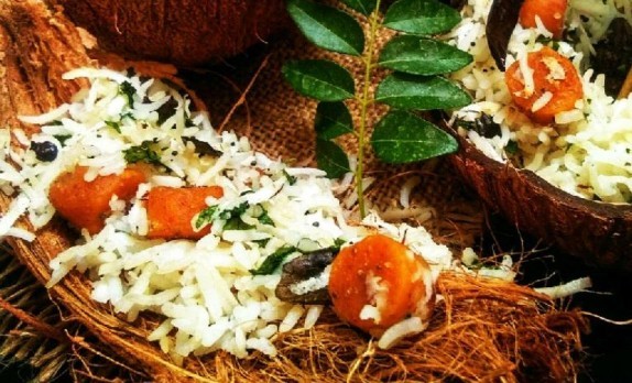 Coconut Gatta Biryani Recipe Coconut Gatta Biryani Recipe