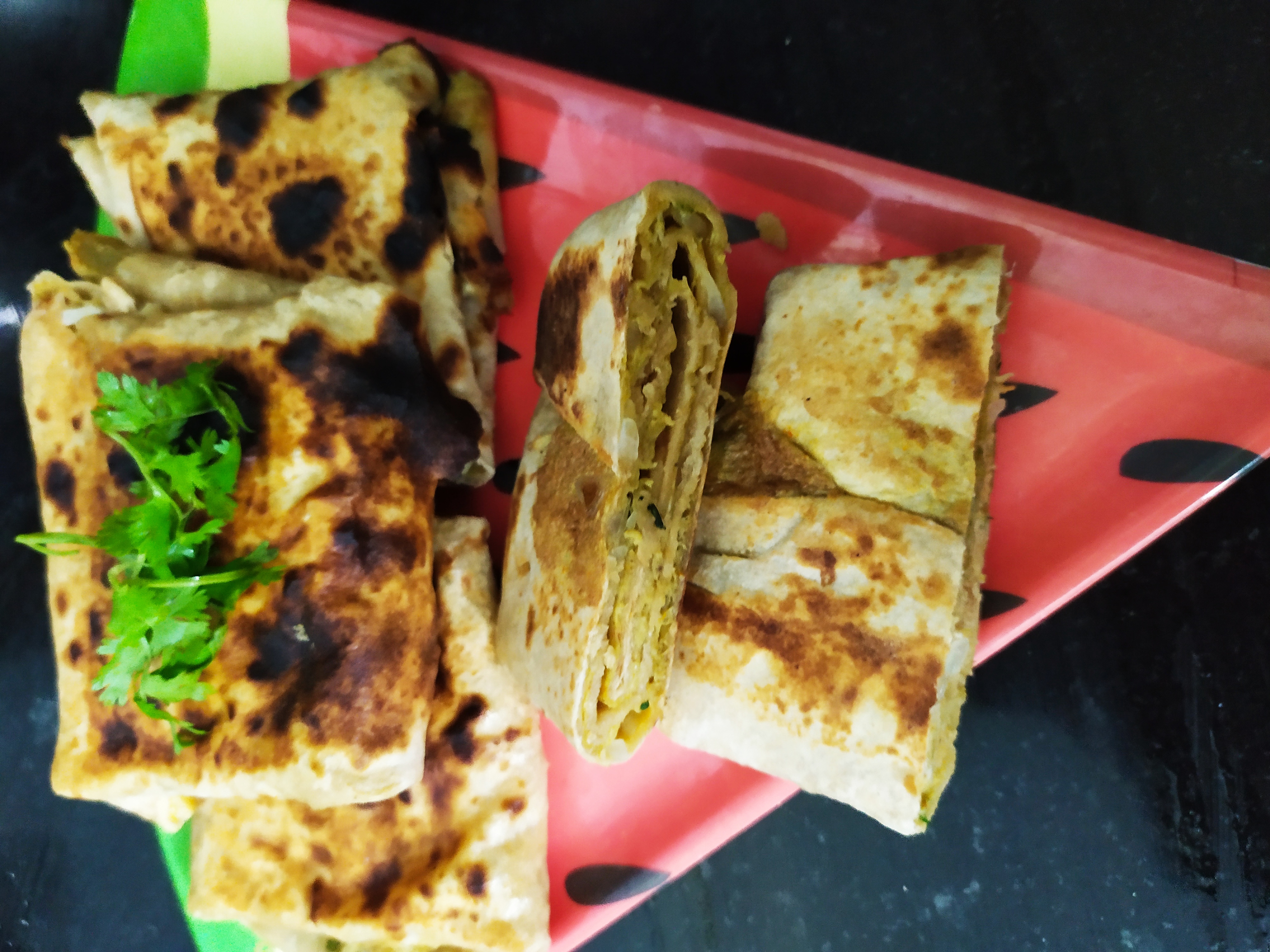 Egg Paratha Pocket Recipe Egg Paratha Pocket Recipe