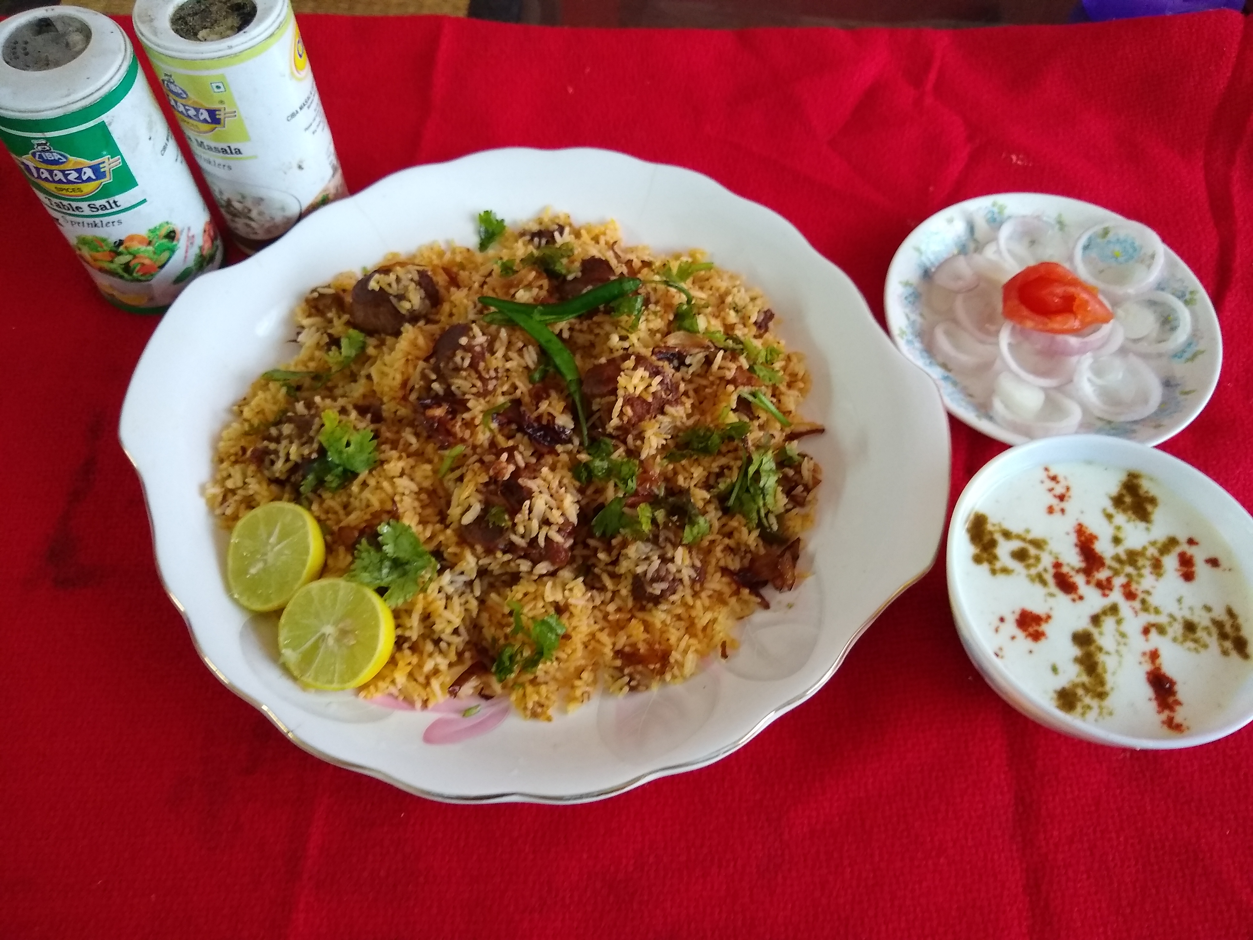 HYDERABADI MUTTON DUM BIRYANI RECIPE HYDERABADI MUTTON DUM BIRYANI RECIPE