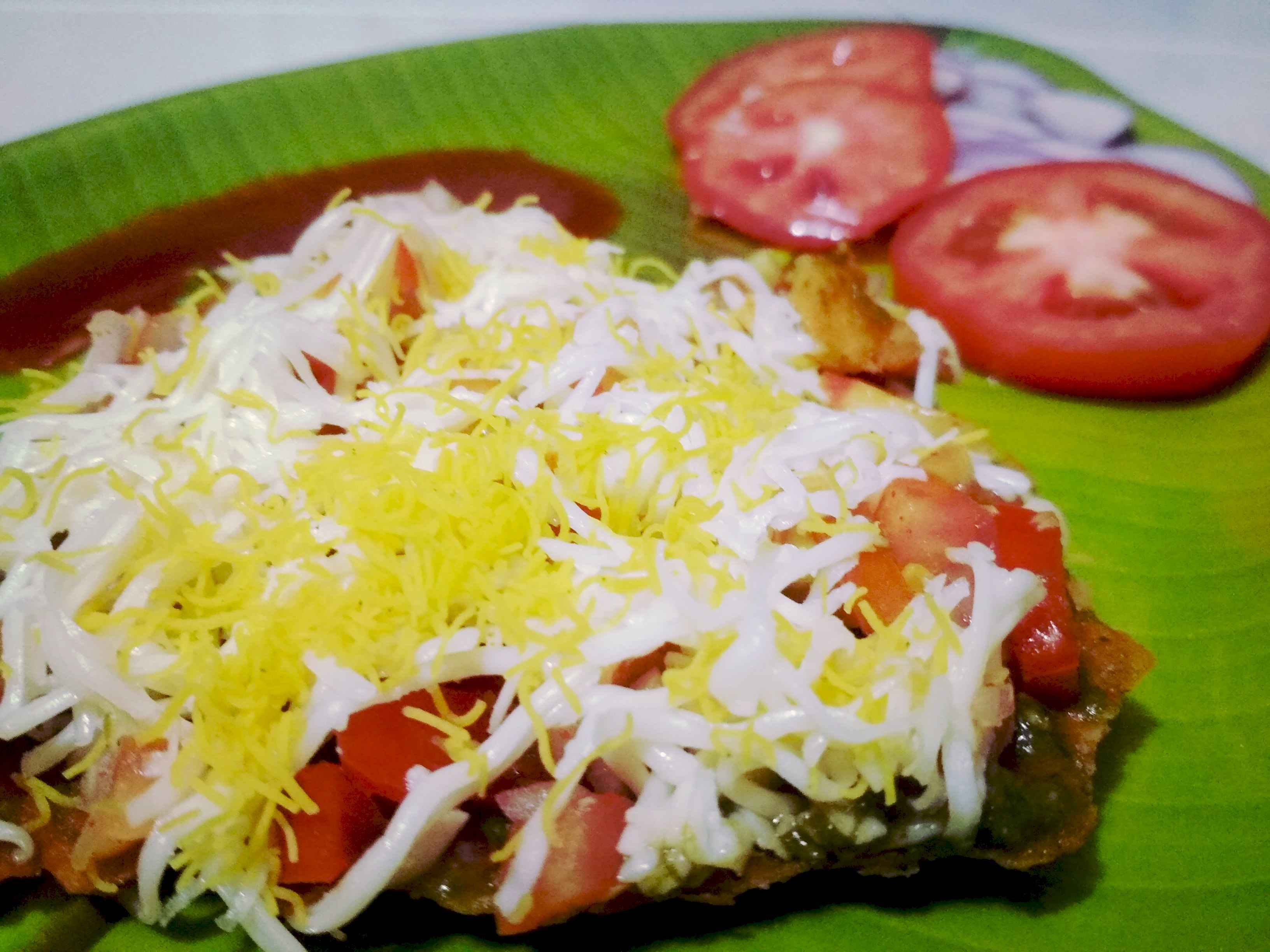 Healthy Cheese Pizza Chat Recipe