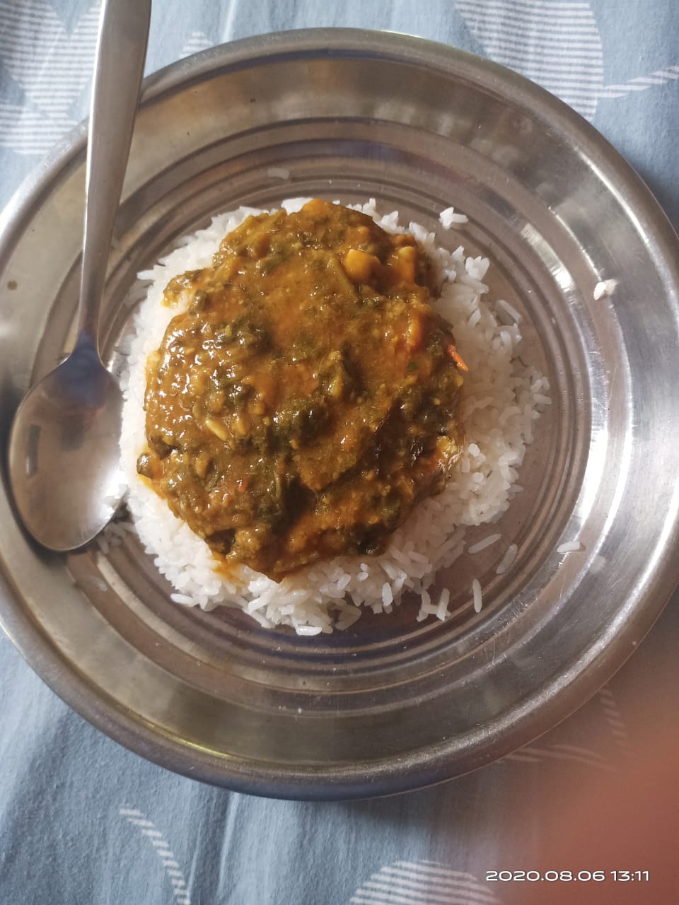 Sai Bhaji Chawal Recipe Sai Bhaji Chawal Recipe