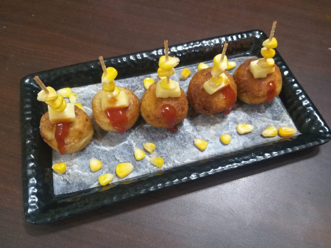Mexican Cheese Corn Balls Recipe Mexican Cheese Corn Balls Recipe