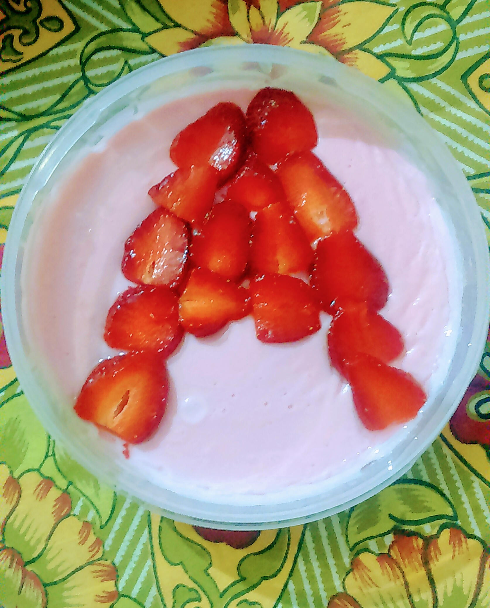 A for Strawberry Custard A for Strawberry Custard