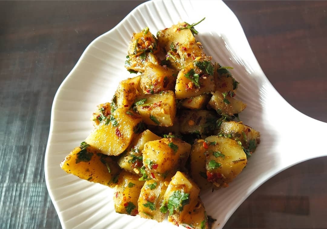 Sweet Potato Chaat Recipe Sweet Potato Chaat Recipe