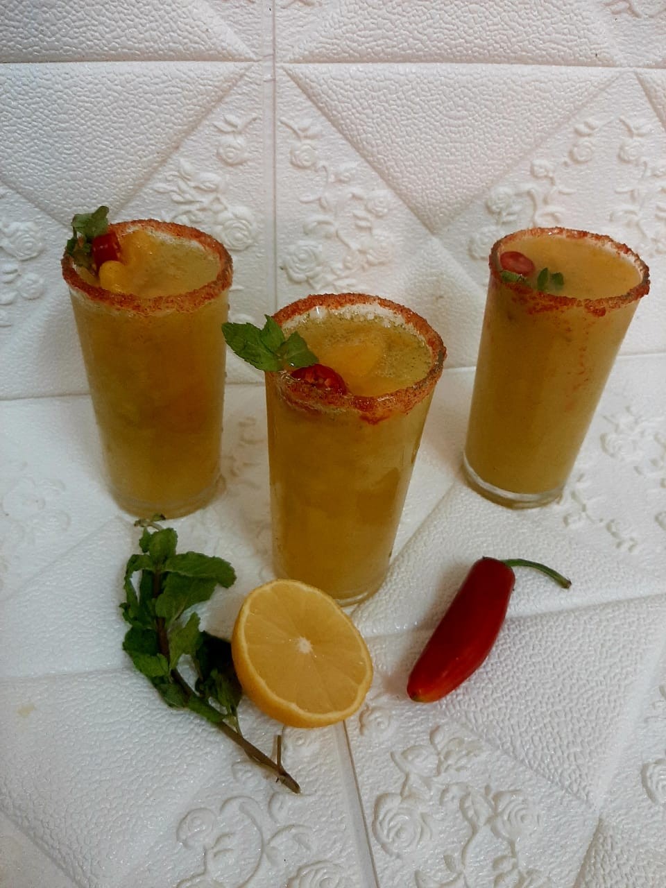 Mango,chilli with lime margarita (non-alchoholic) Recipe Mango,chilli with lime margarita (non-alchoholic) Recipe