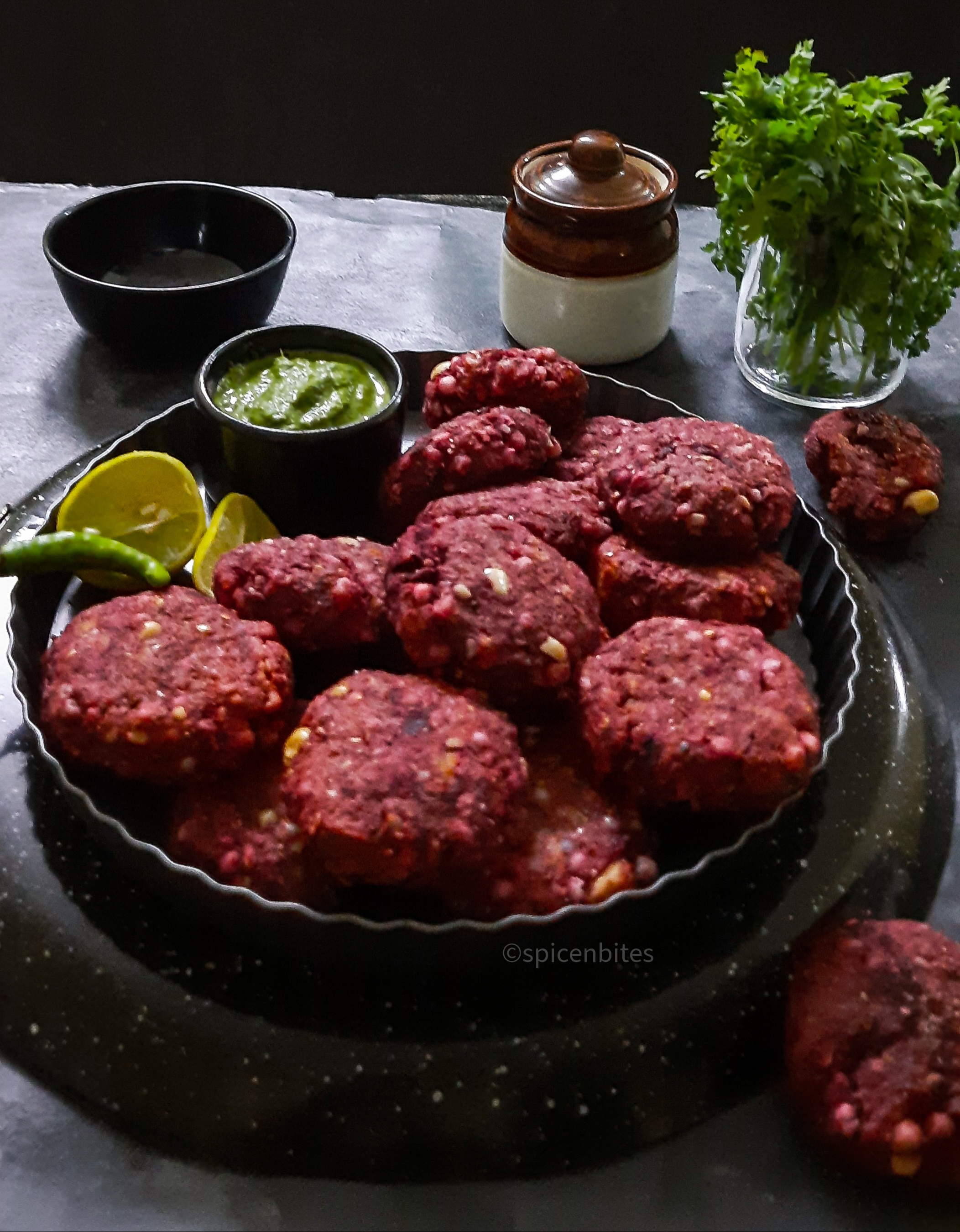 Beetroot Saboodana Vada Recipe Beetroot Saboodana Vada Recipe