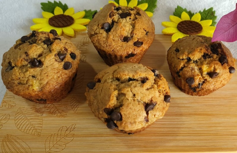Chocochips Quinoa Muffins Recipe Chocochips Quinoa Muffins Recipe