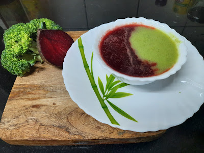 BROCCOLI AND BEETROOT SOUP RECIPE