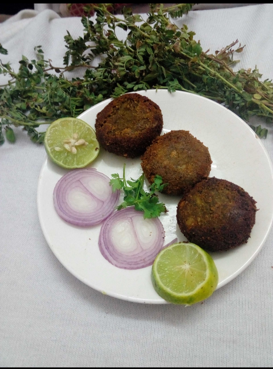 Chane ke saag ke kabaab recipe Chane ke saag ke kabaab recipe