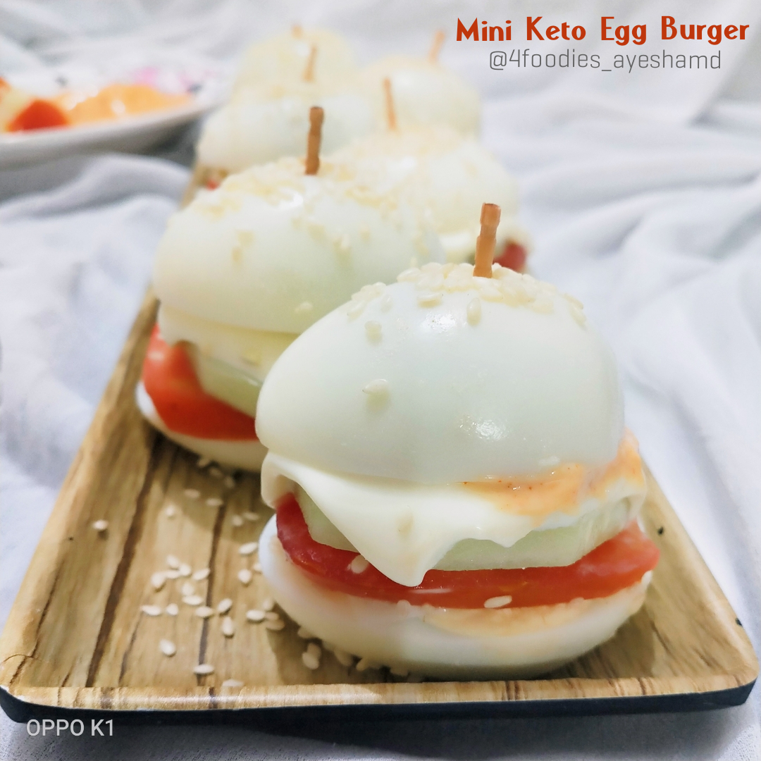 Mini Keto Egg Burger Recipe Mini Keto Egg Burger Recipe