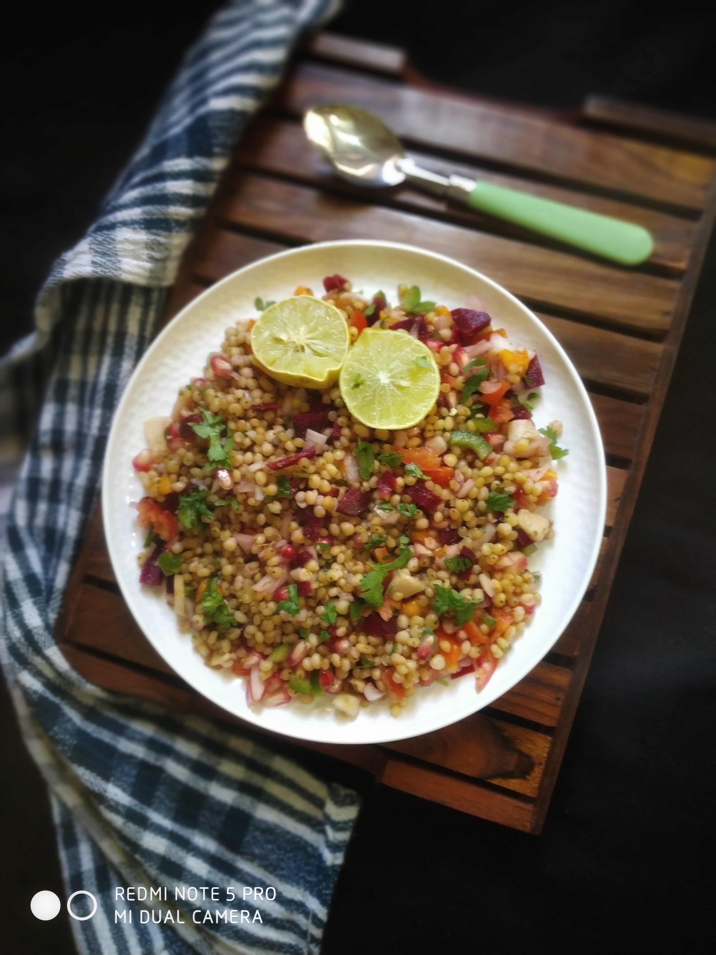 Jowar (sorghum) chaat salad recipe Jowar (sorghum) chaat salad recipe