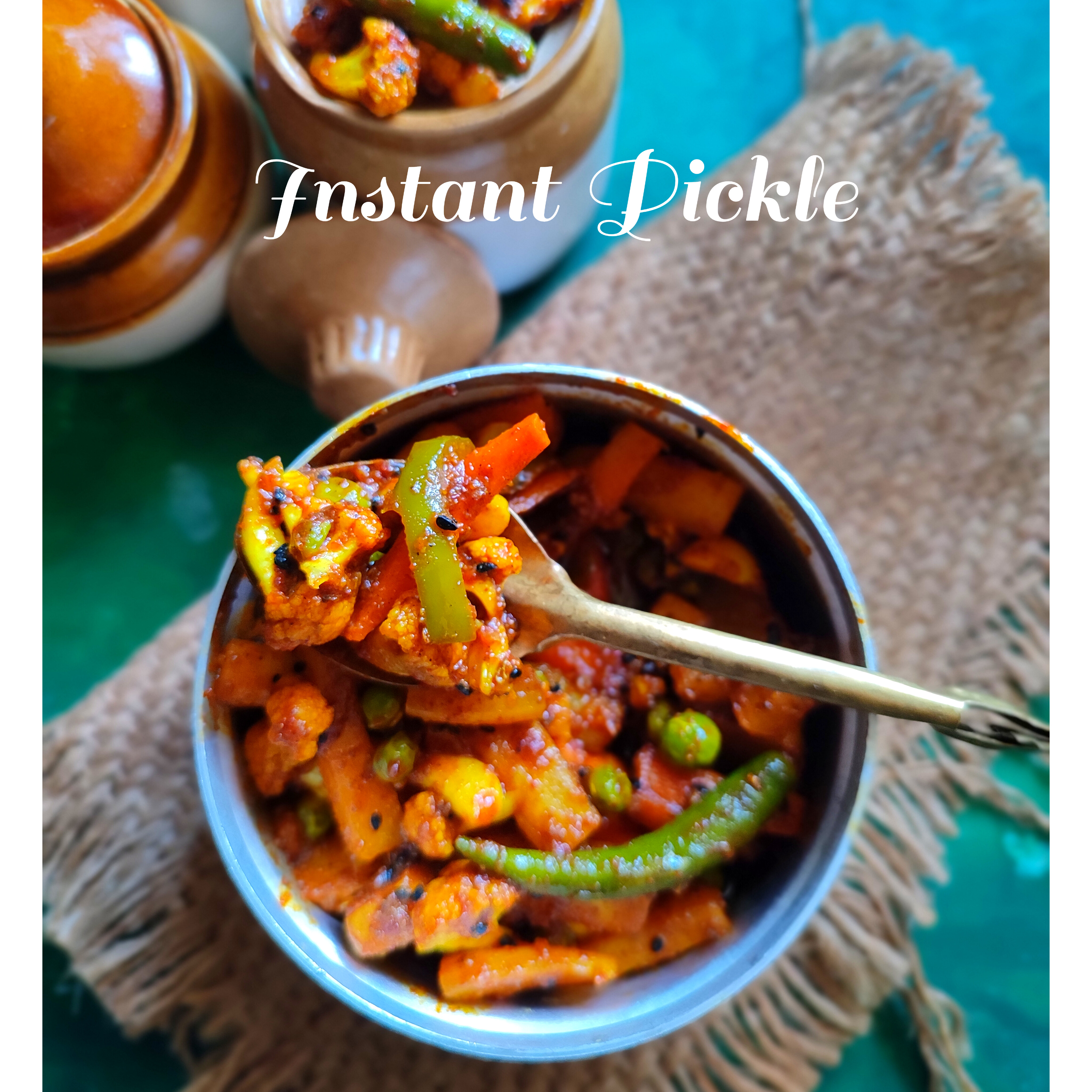 Winter special instant pickle recipe Winter special instant pickle recipe